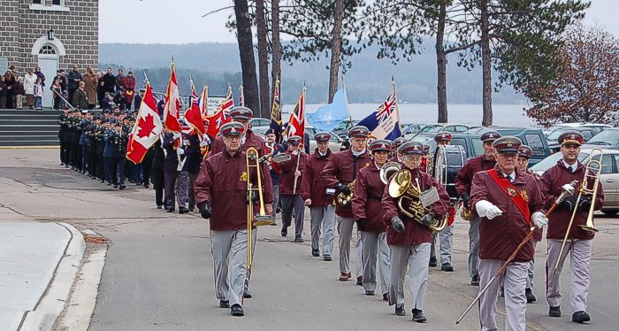 Remembrance Parade, Barry's Bay, 2006